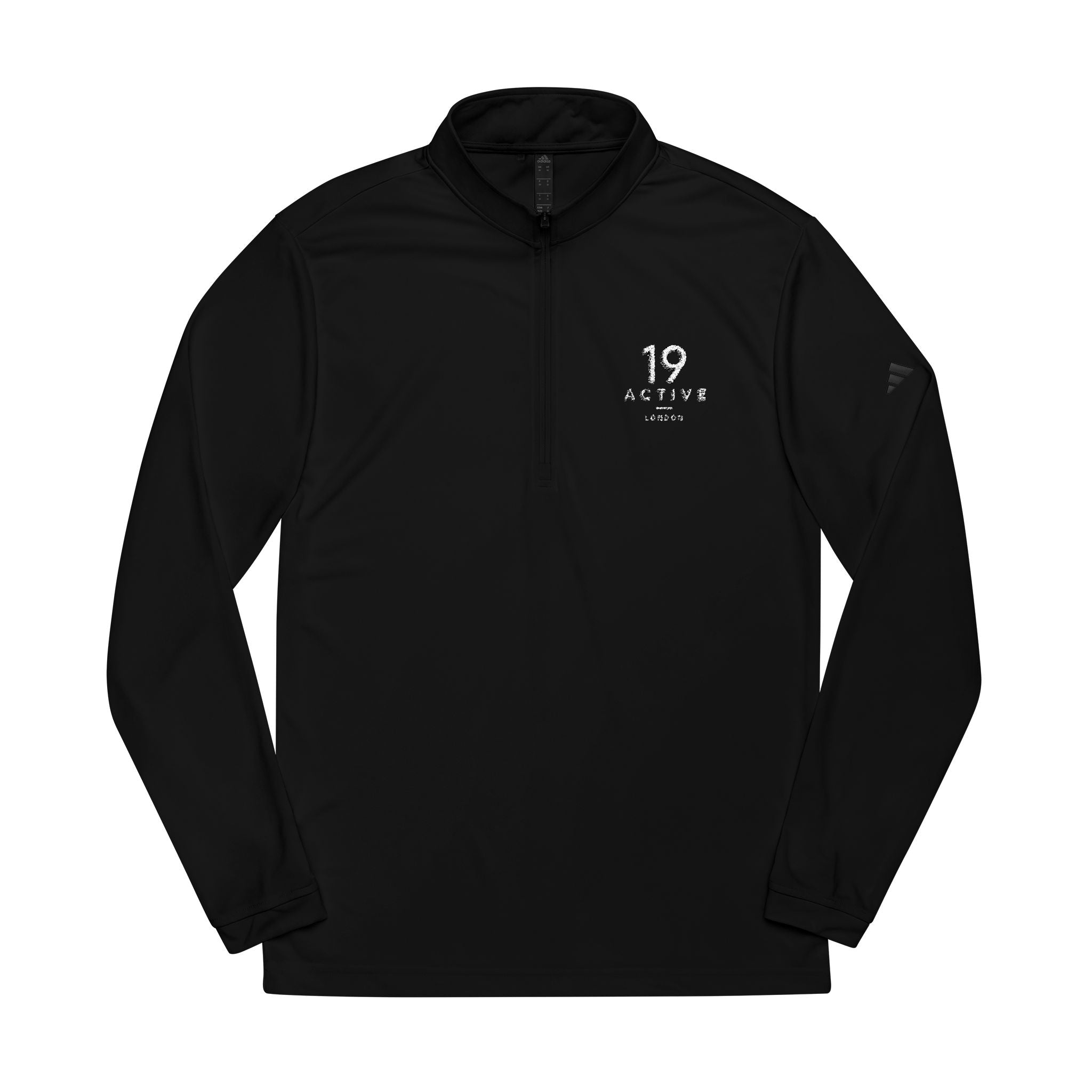 Men's Adidas Embroidered Quarter-Zip Pullover