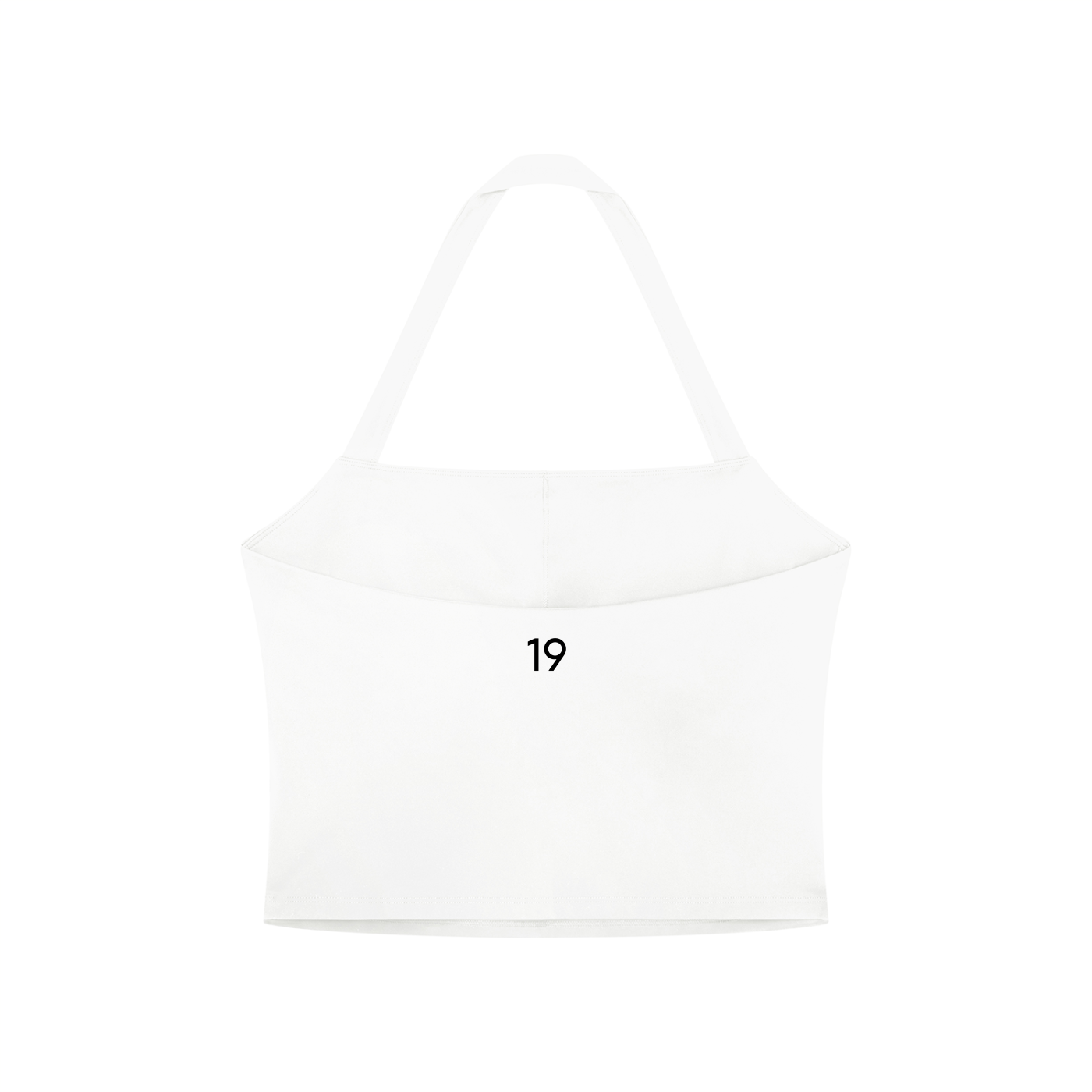 HALTER CROP DUO SPOTS BRA