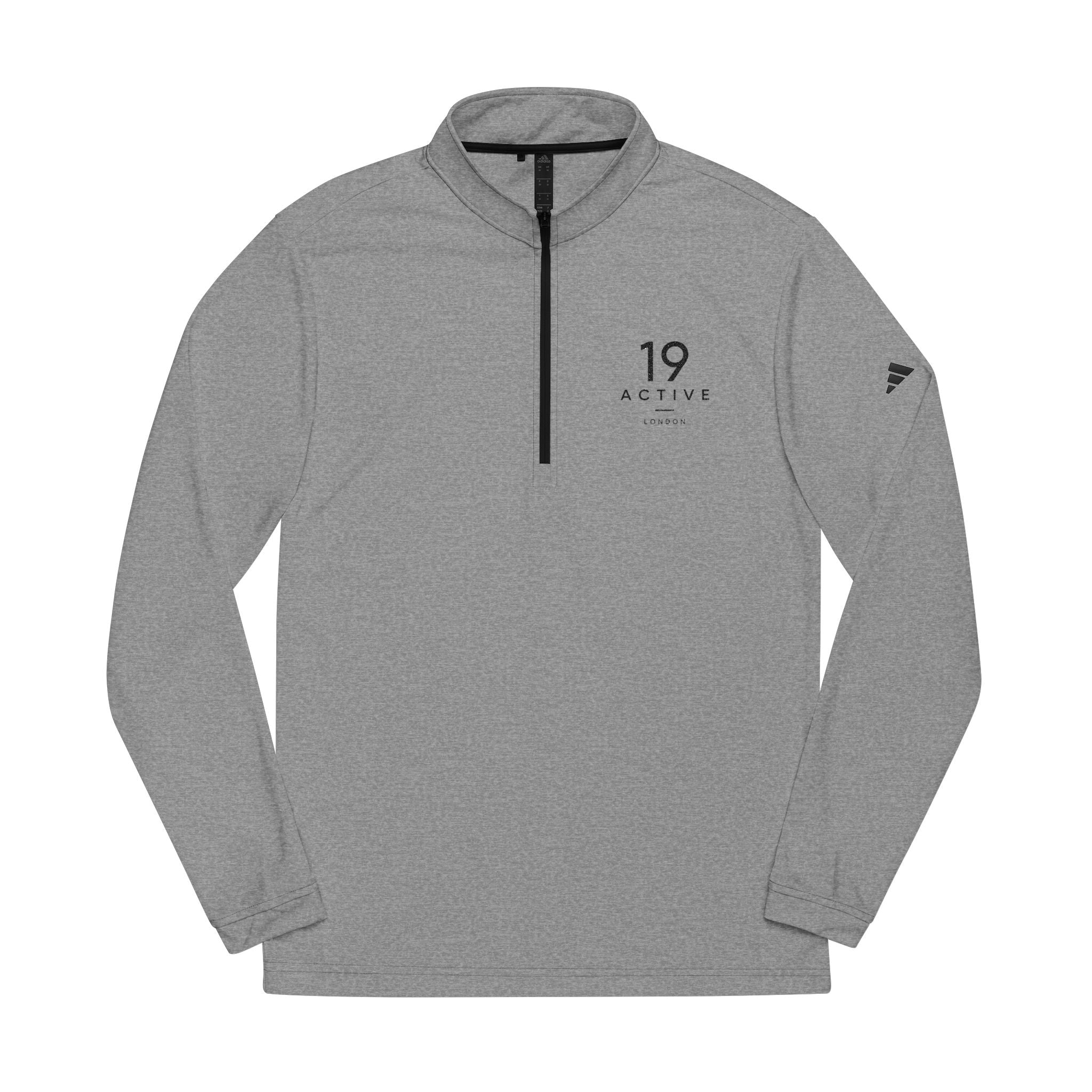 Men's Adidas Embroidered Quarter-Zip Pullover