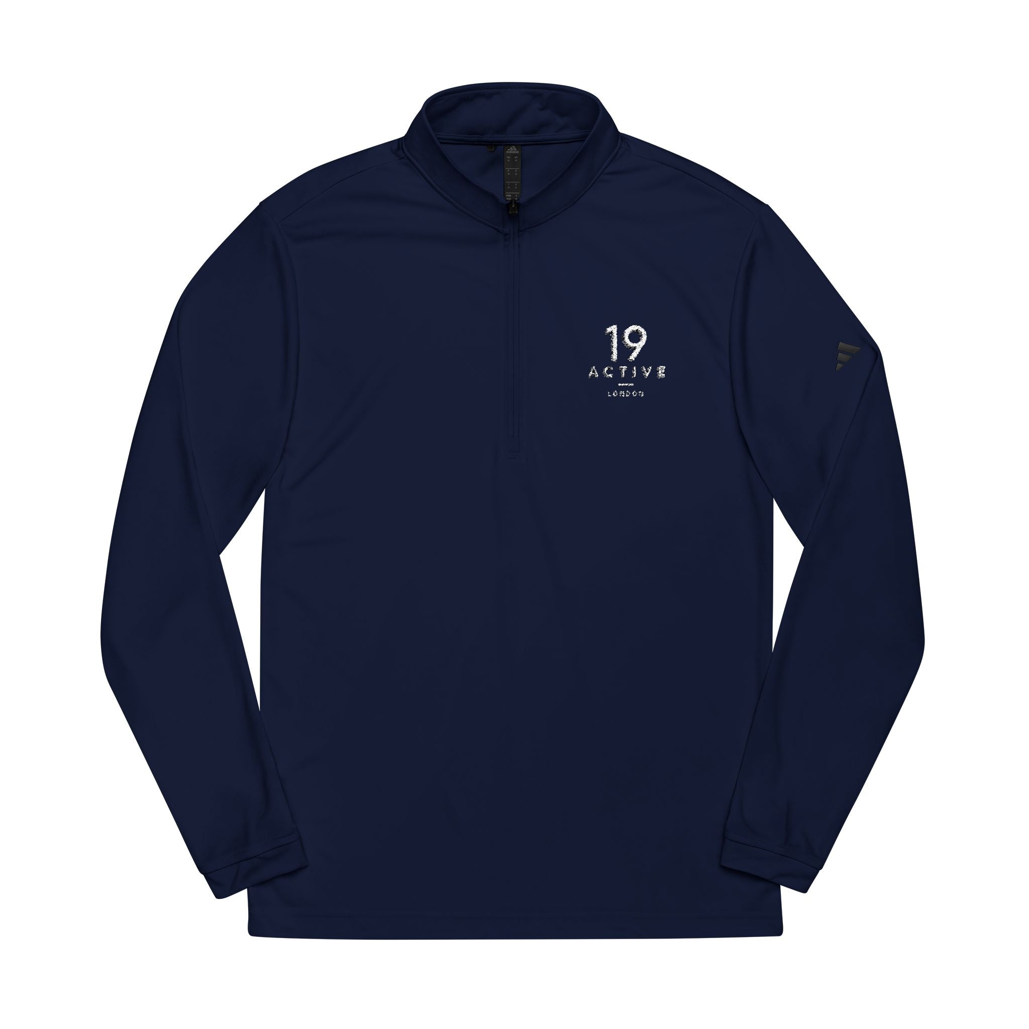 Men's Adidas Embroidered Quarter-Zip Pullover