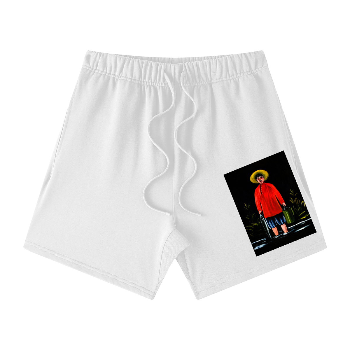 METEVZE BY PIROSMANI BLANCHE HEAVYWEIGHT SHORTS