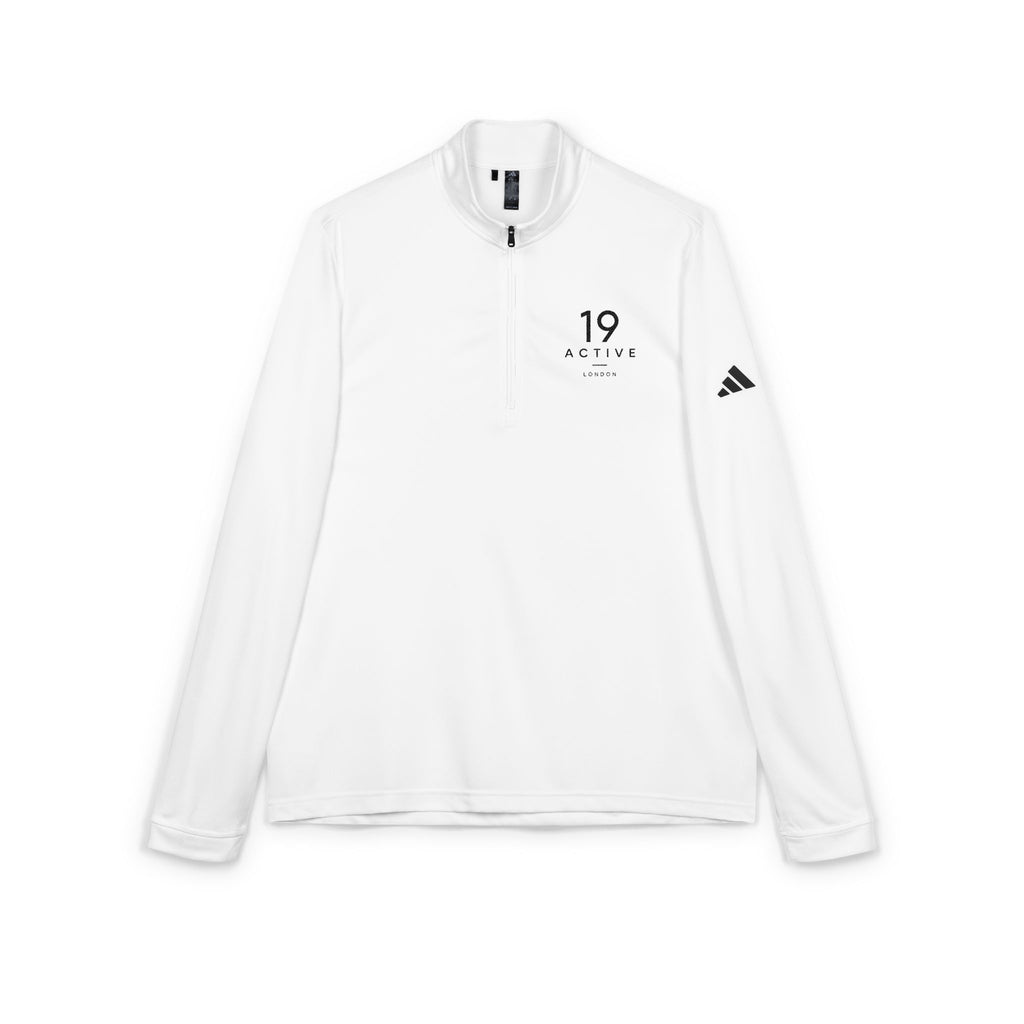 Men's Adidas Embroidered Quarter-Zip Pullover