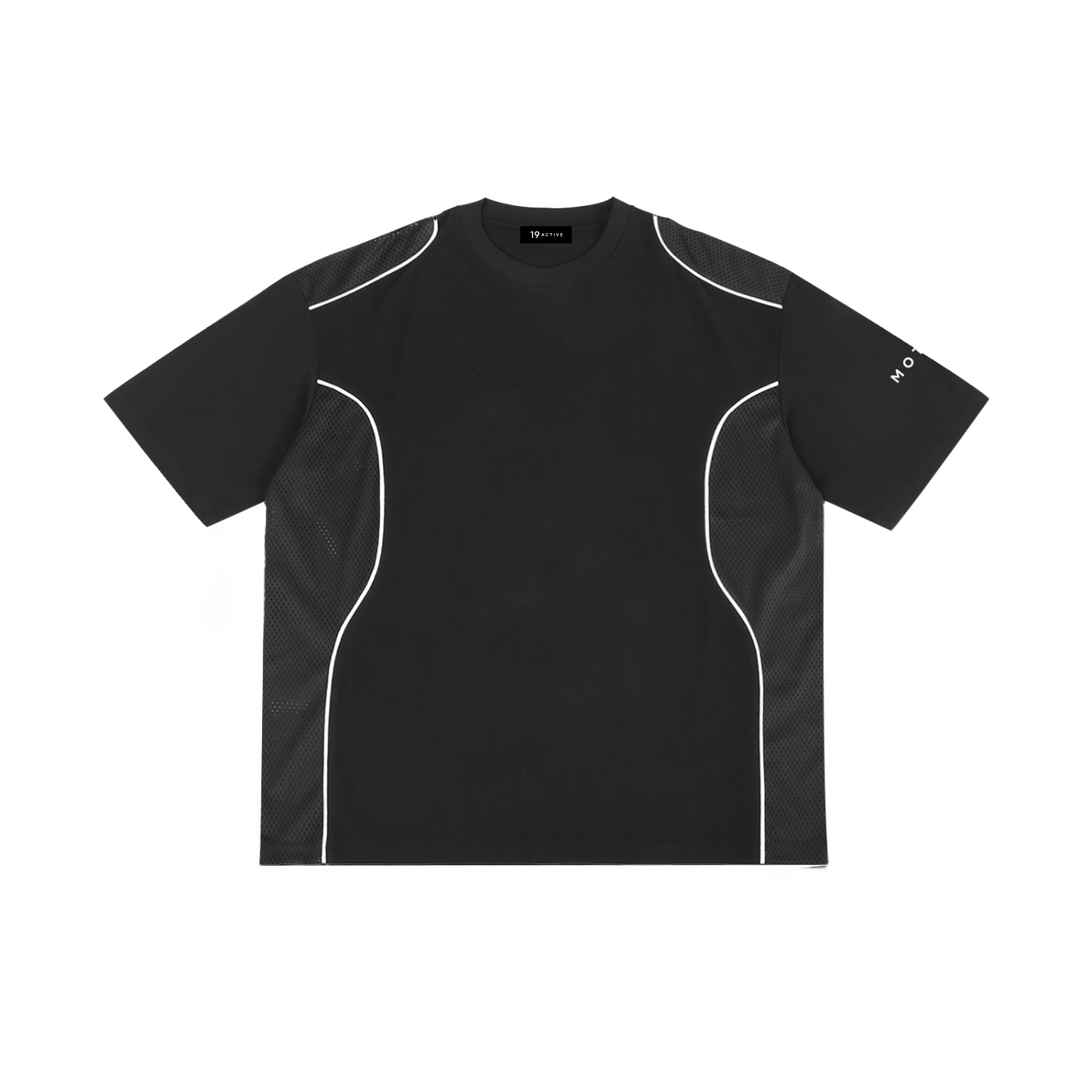 MOTION PATCHWORK NOIRE T-SHIRT