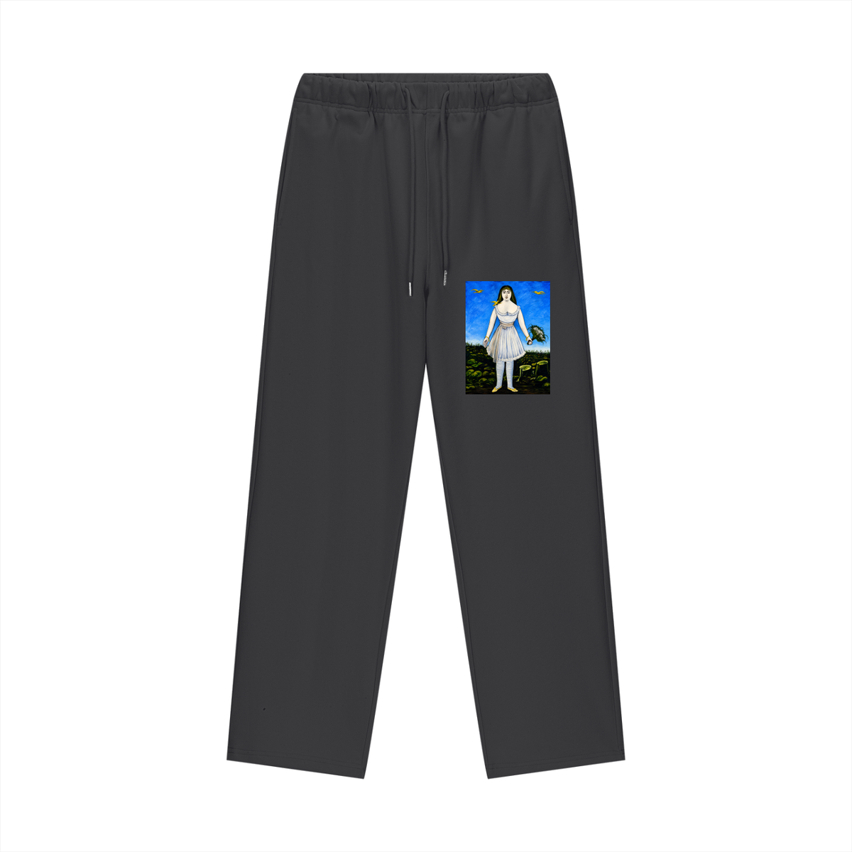 MARGARITA BY PIROSMANI NOIRE STRAIGHT LEG SWEATPANTS