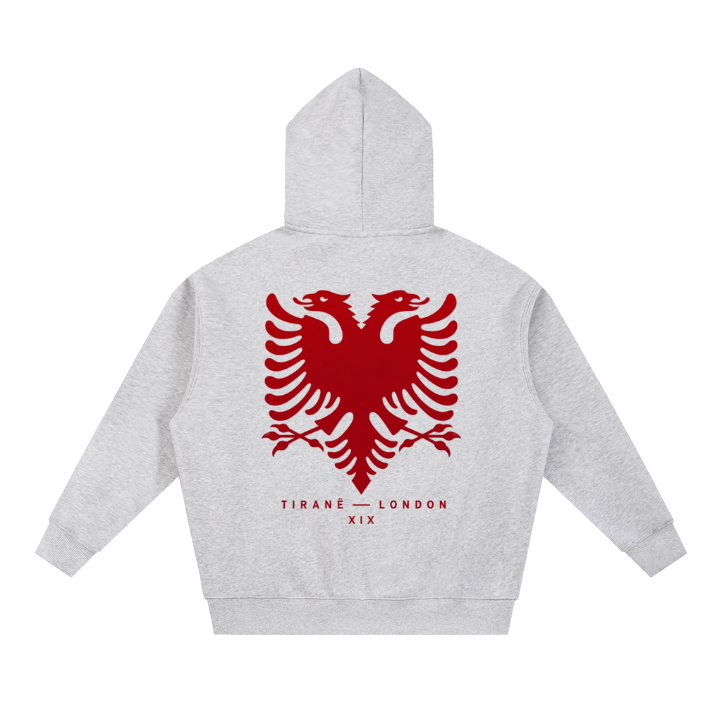 TIRANË OVERSIZED FLEECE BOXY HOODIE