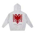 TIRANË OVERSIZED FLEECE BOXY HOODIE