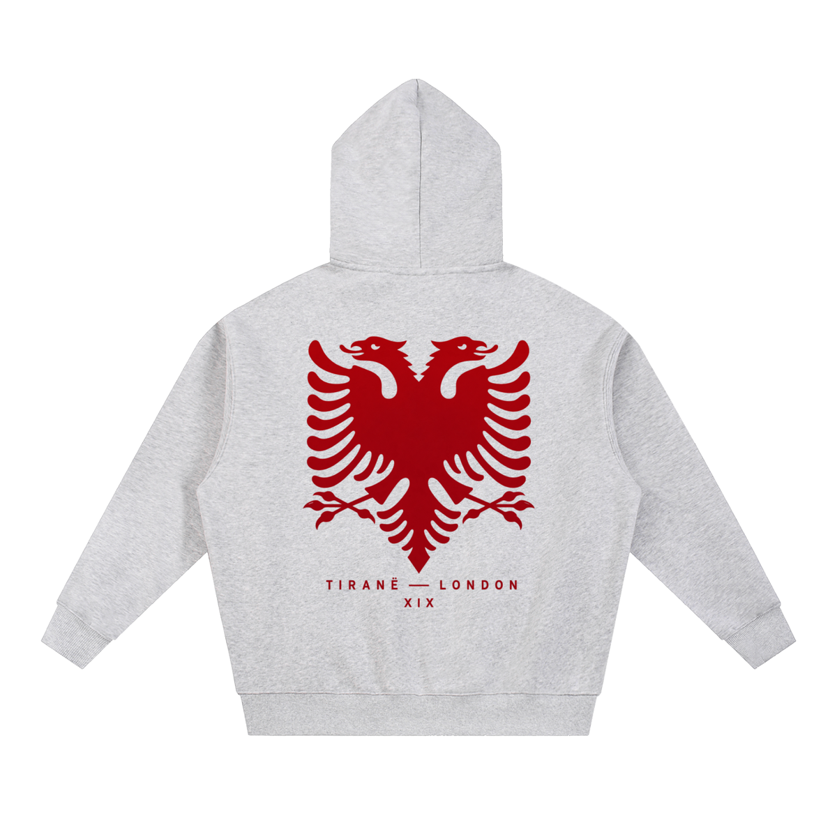TIRANË OVERSIZED FLEECE BOXY HOODIE