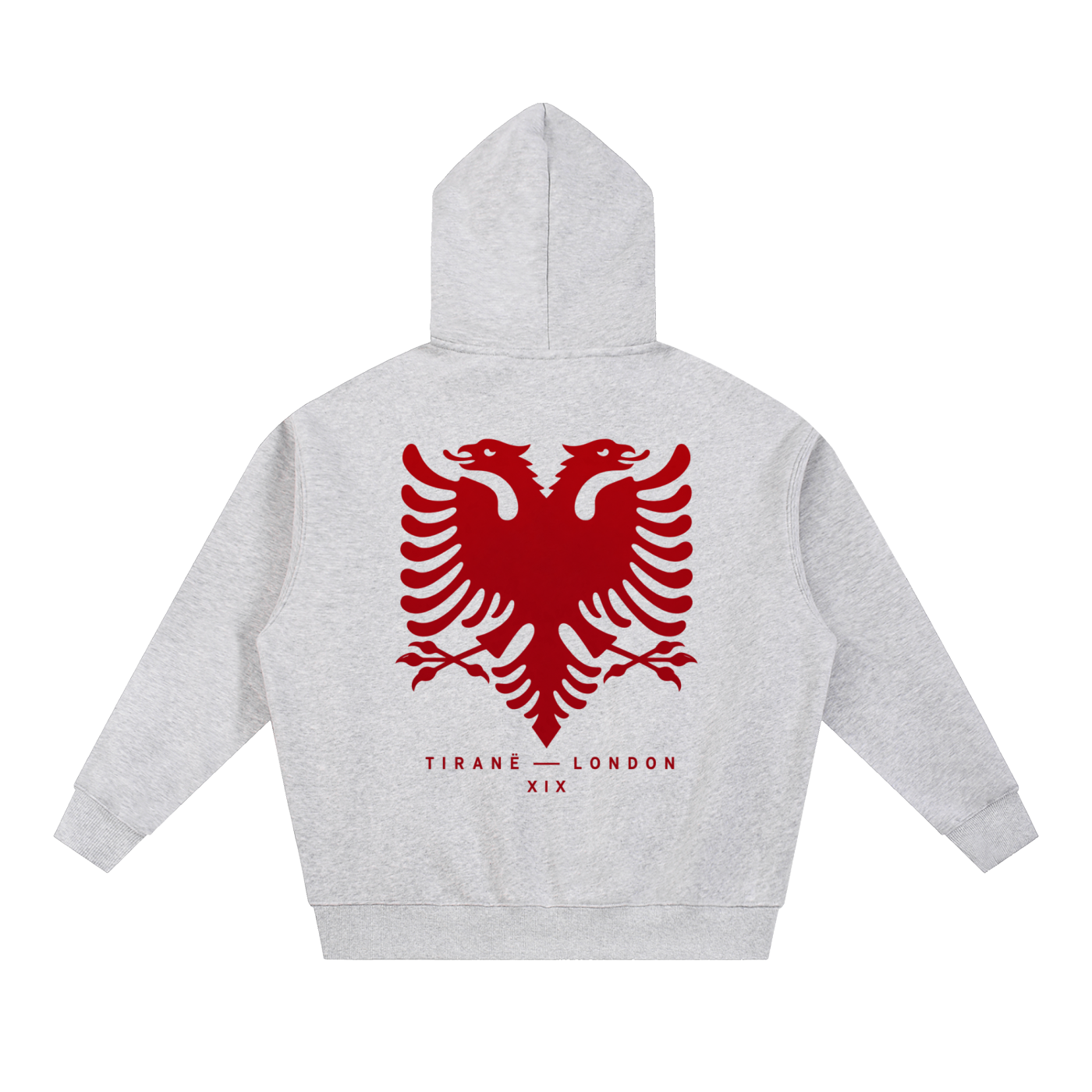 TIRANË OVERSIZED FLEECE BOXY HOODIE