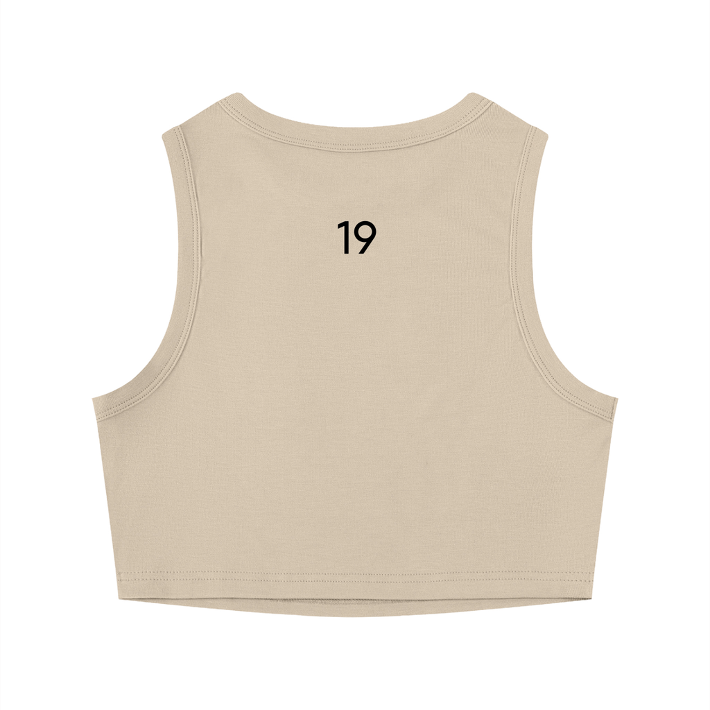 Women's Tight Crewneck Crop Tank Top