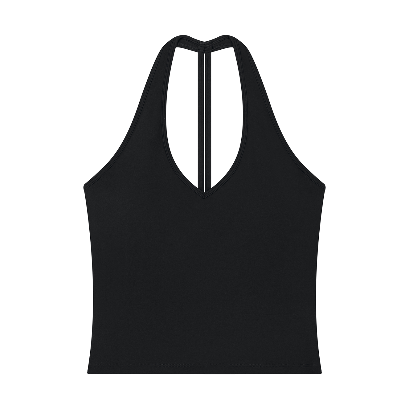 HALTER V-MECK YOGA TANK