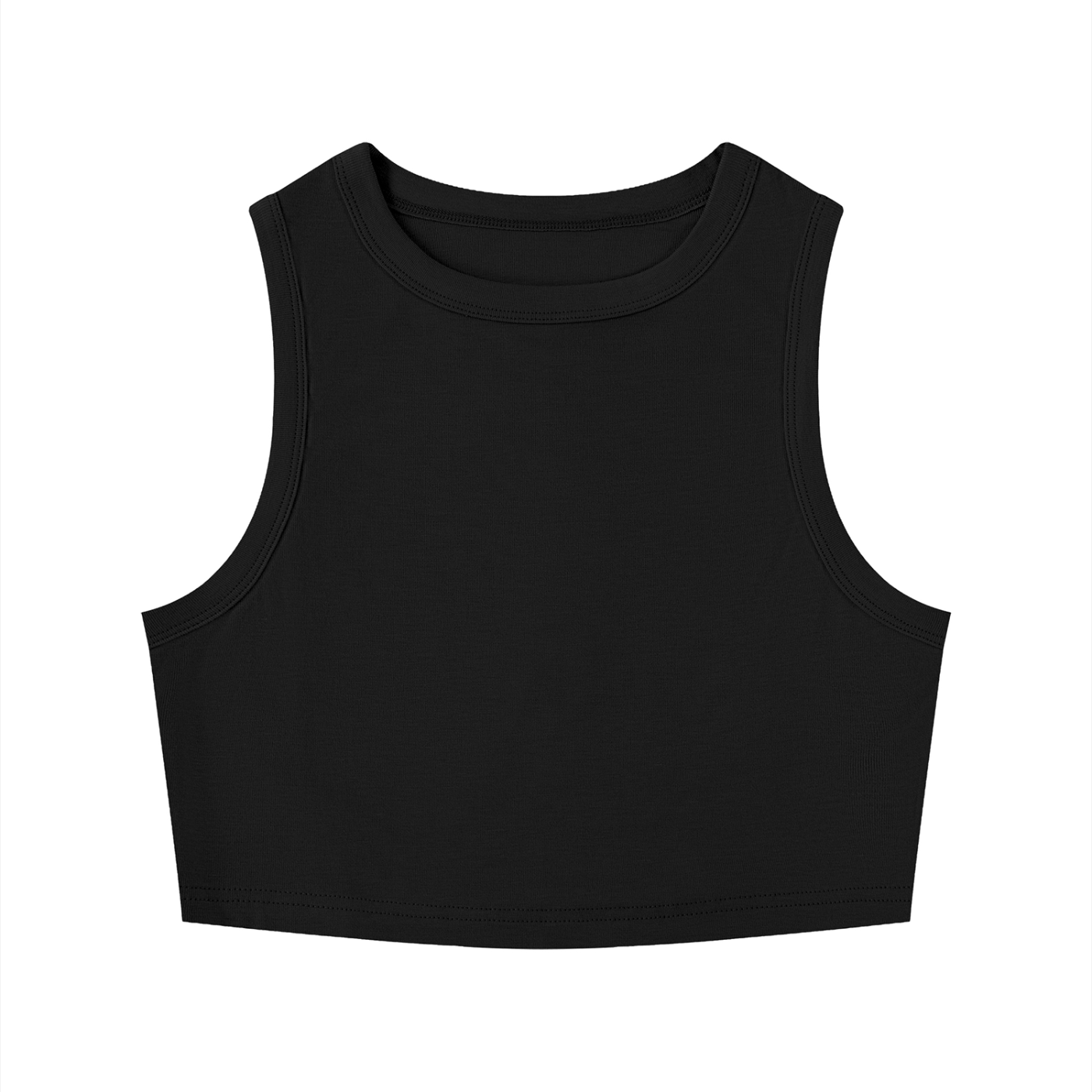 CREWNECK CROP TANK
