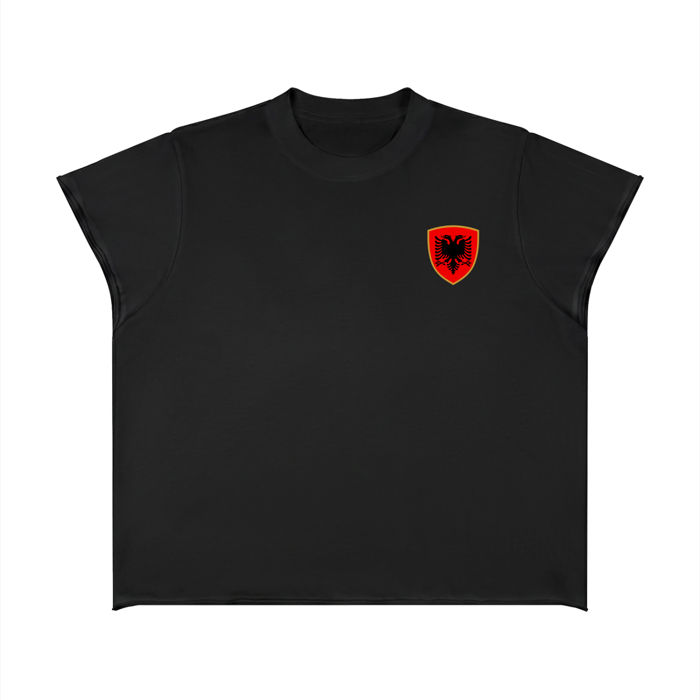 AL Boxy Raw Edge T-Shirt