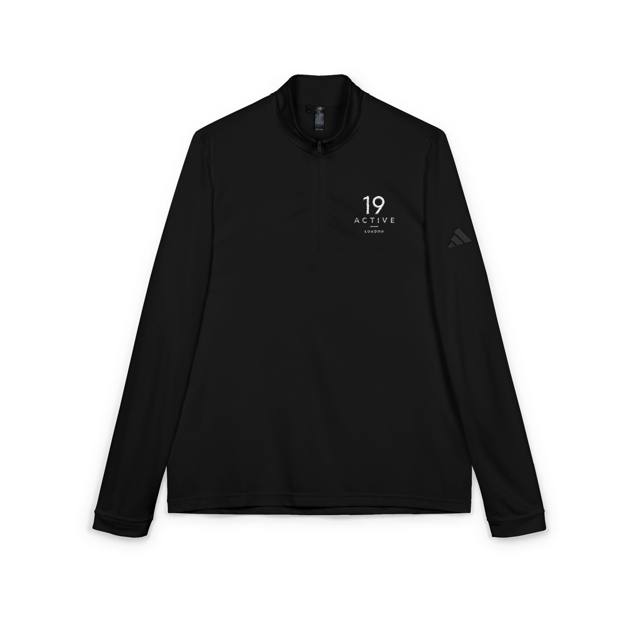 Men's Adidas Embroidered Quarter-Zip Pullover