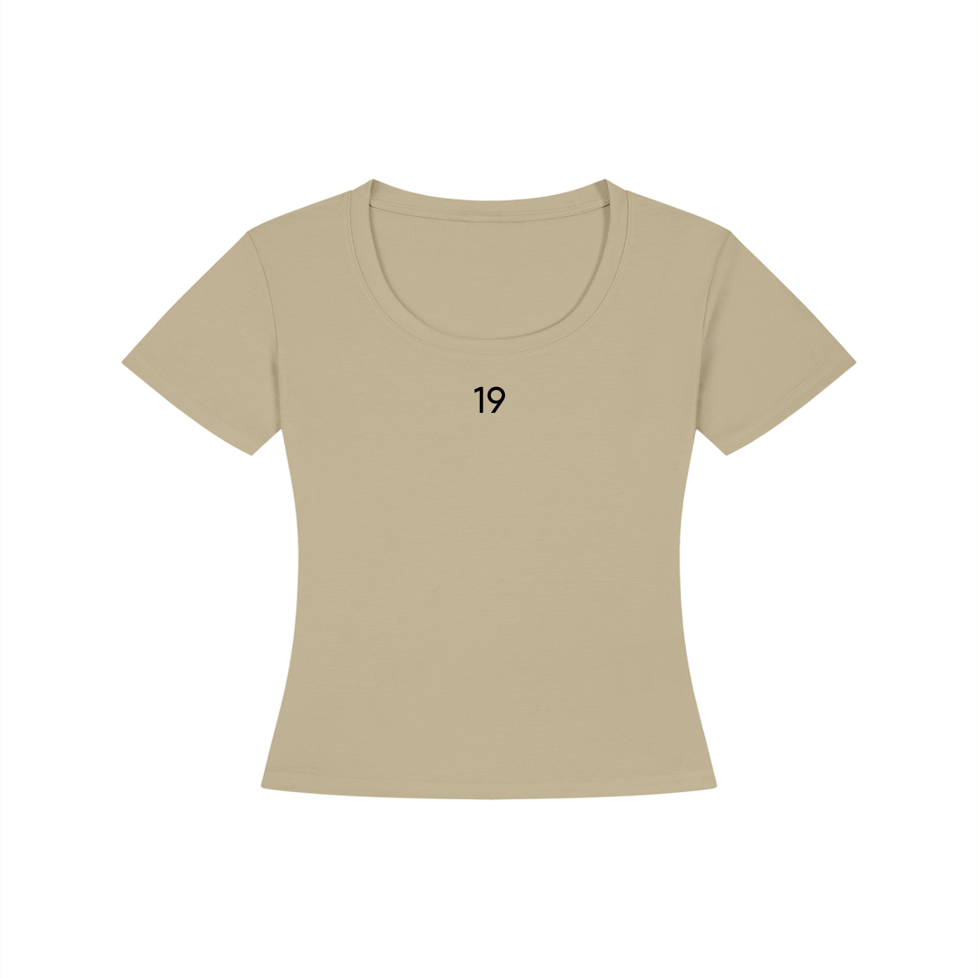 TENCEL CROPPED T-SHIRT