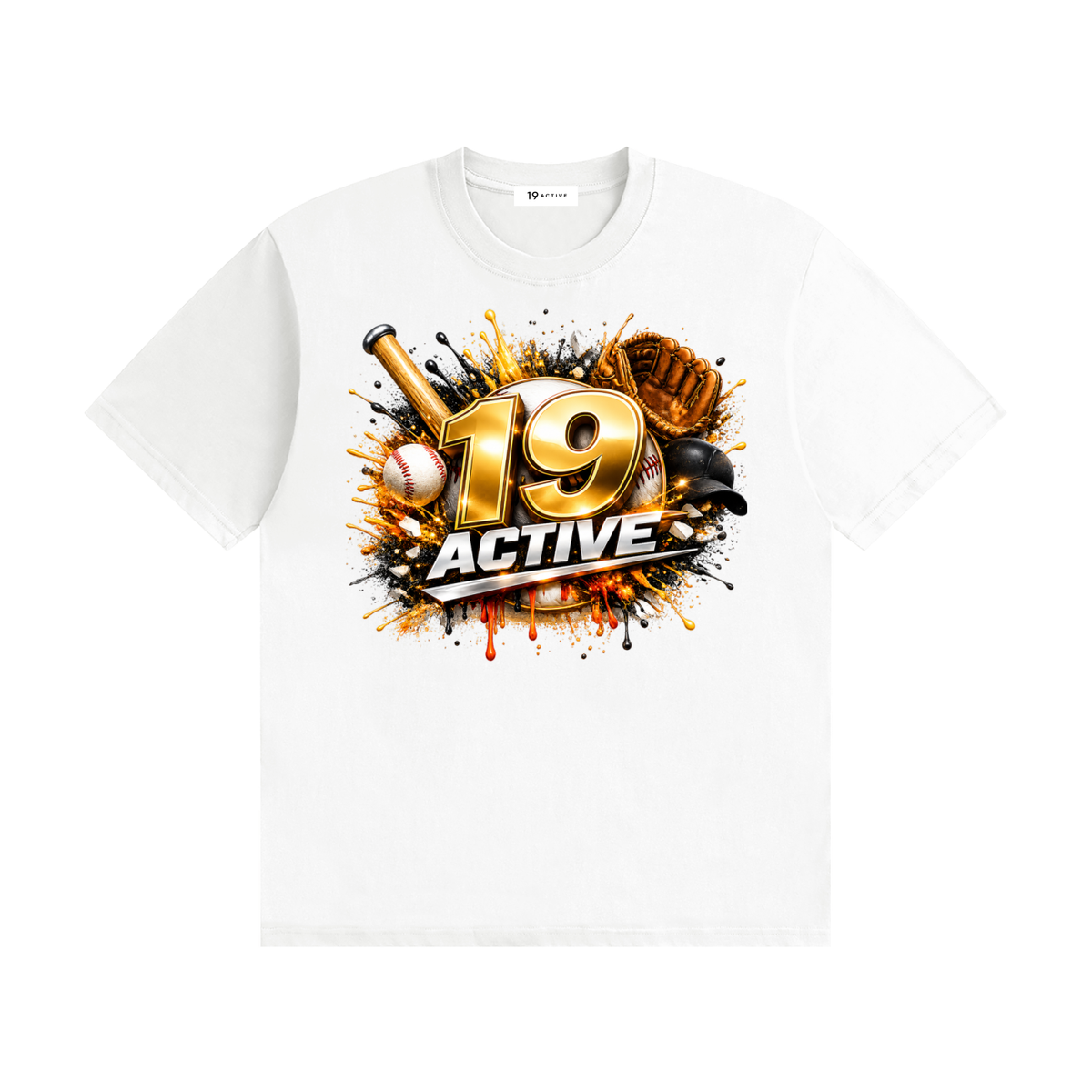 SPORTS SEAMLESS COTTON T-SHIRT