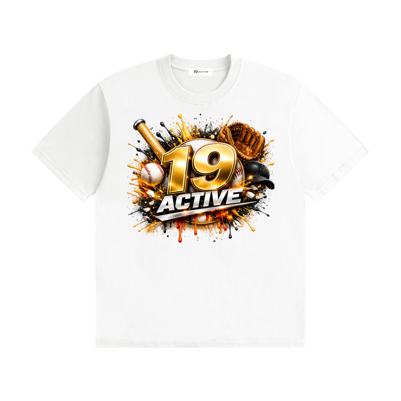 SPORTS SEAMLESS COTTON T-SHIRT