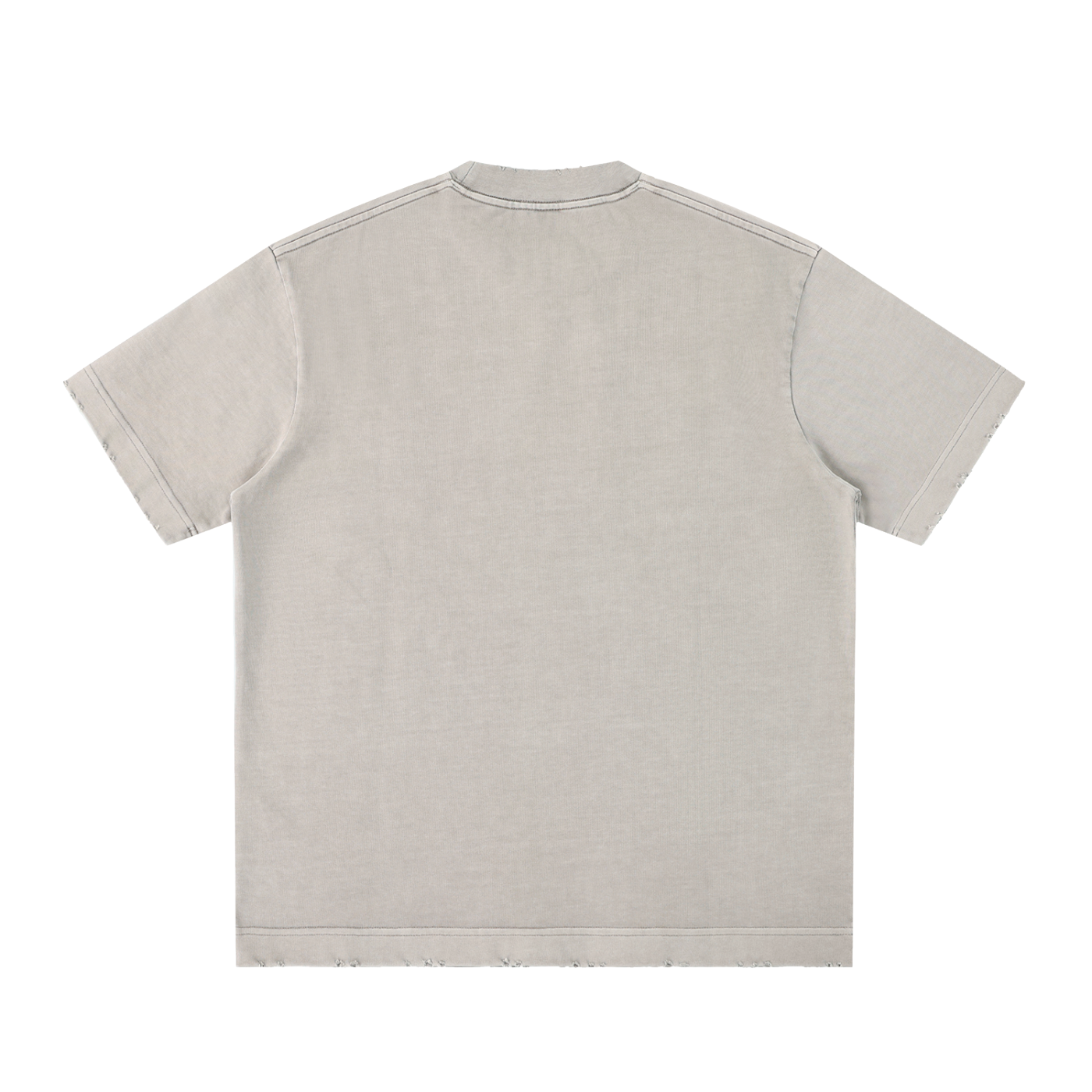 CULTURE MULTI WASHED FRAYED TEE
