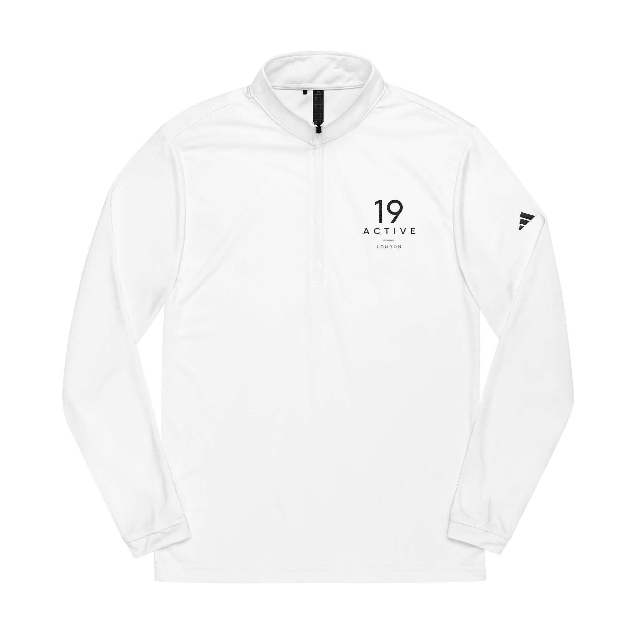 Men's Adidas Embroidered Quarter-Zip Pullover