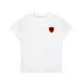 TIRANË HERS BODYCON CREWNECK T-SHIRT