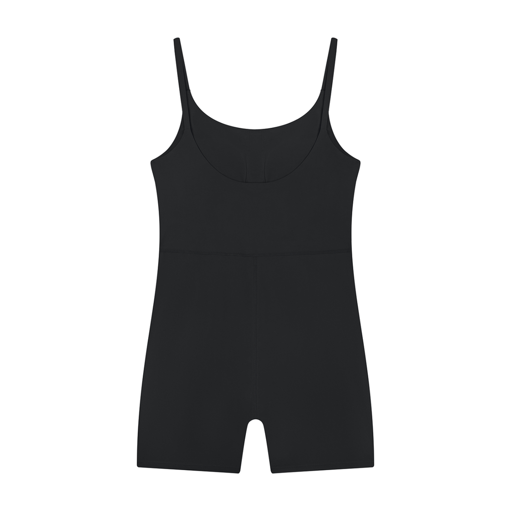 TRIPLE U-NECK YOGA ROMPER