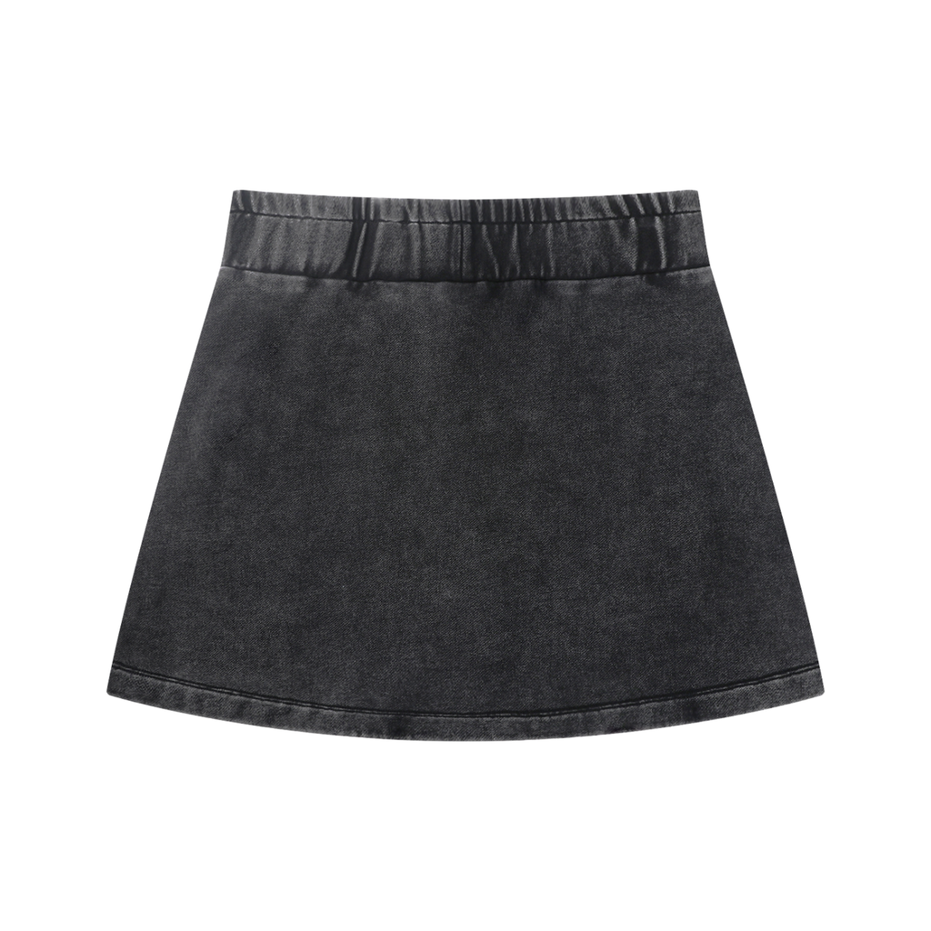 Mineral Wash Mini Skirt