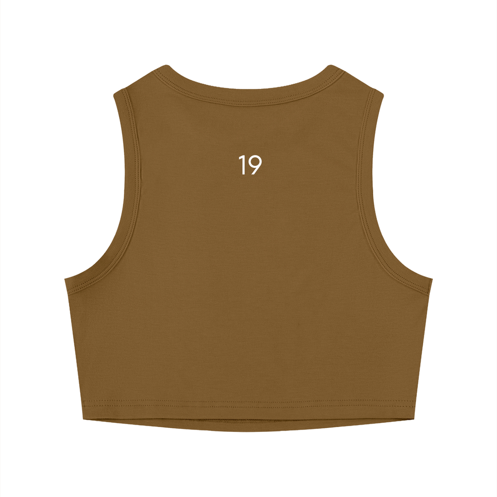 Women's Tight Crewneck Crop Tank Top