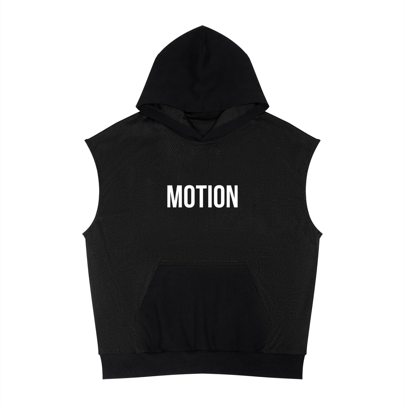 LIGHTWEIGHT SLEEVELESS HOODIE