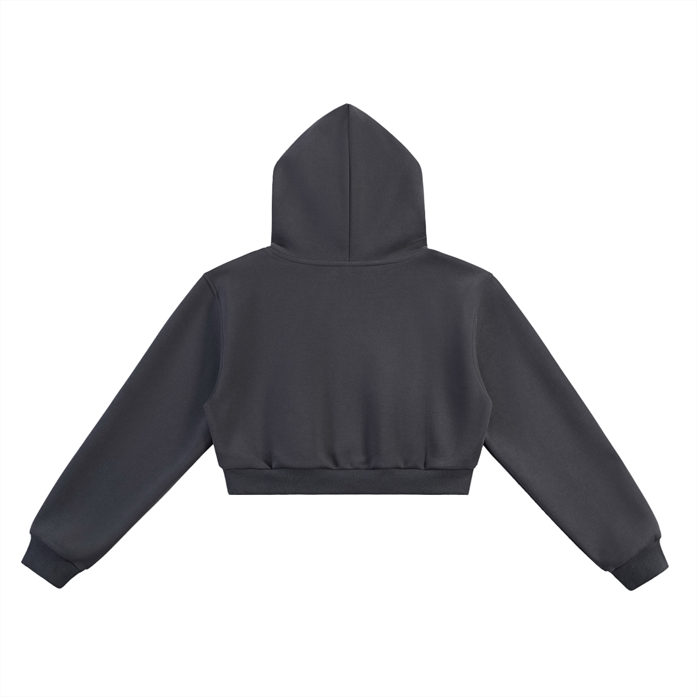 CROPPED NOIRE HOODIE