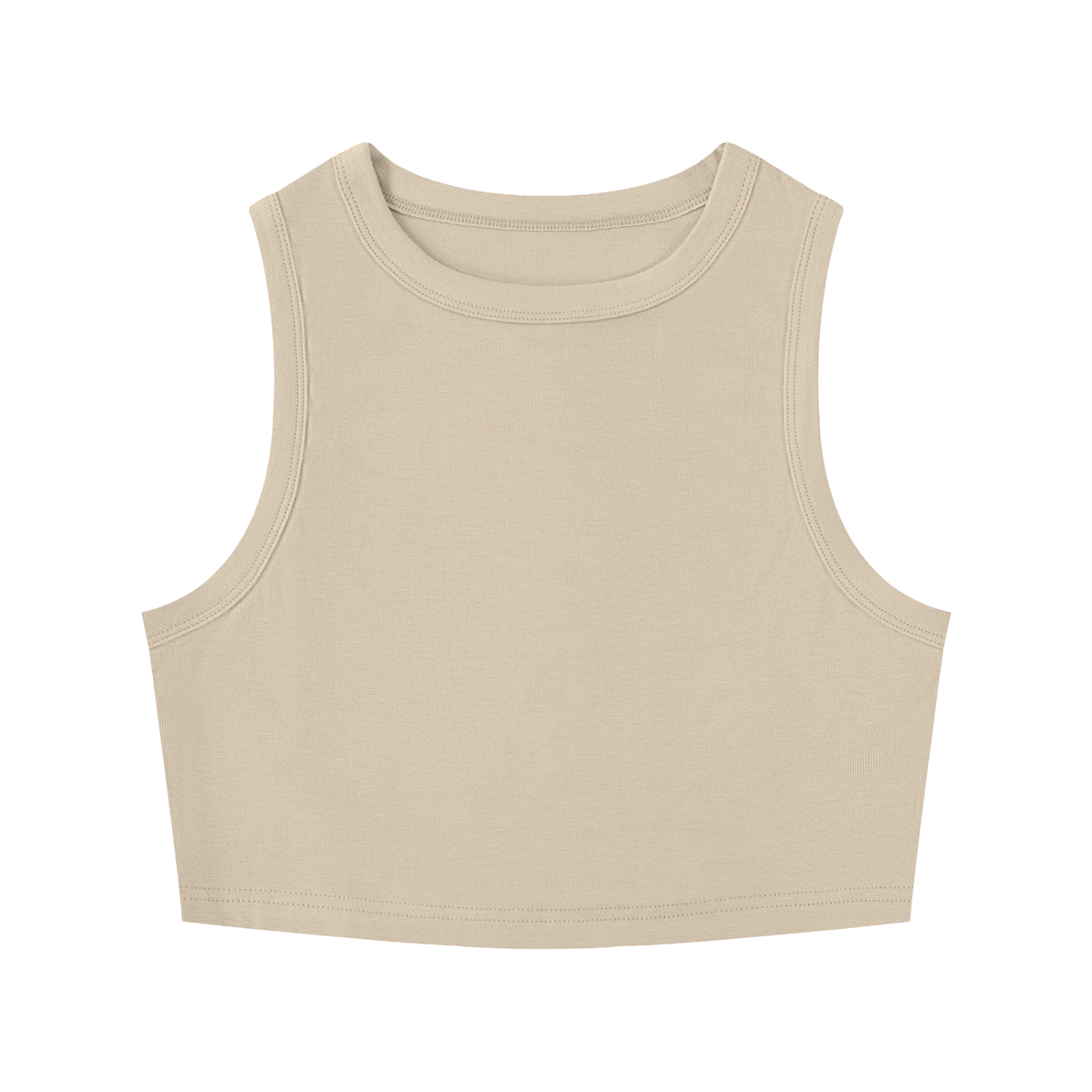 CREWNECK CROP TANK