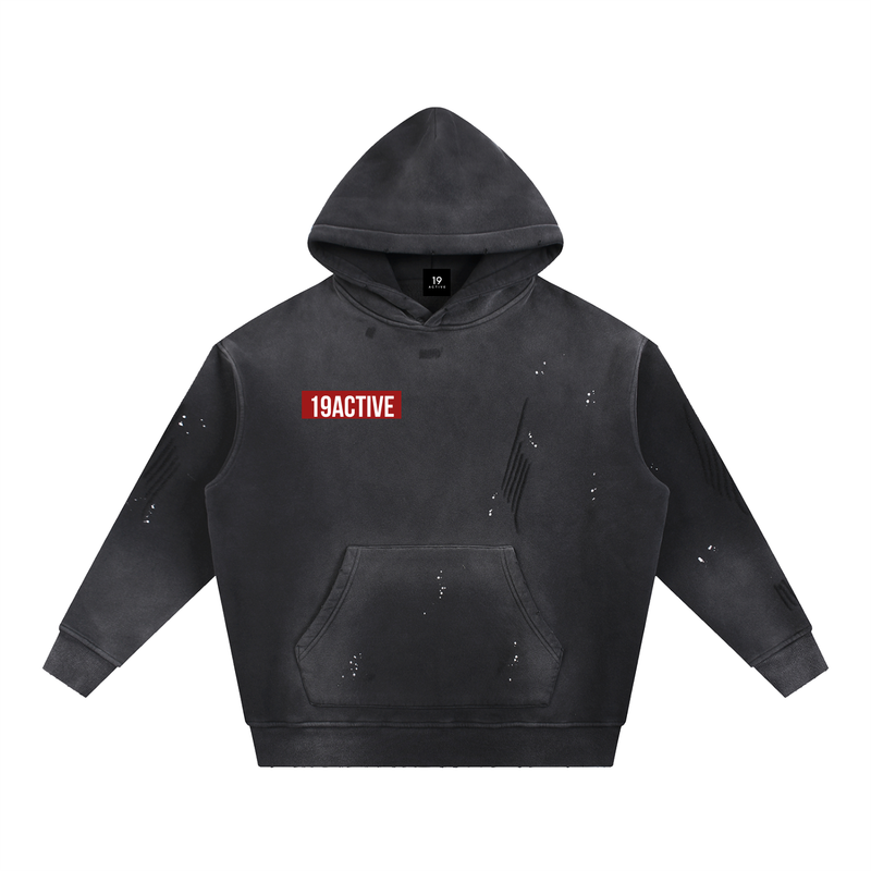 VINTAGE WASHED OVERSIZED HOODIE