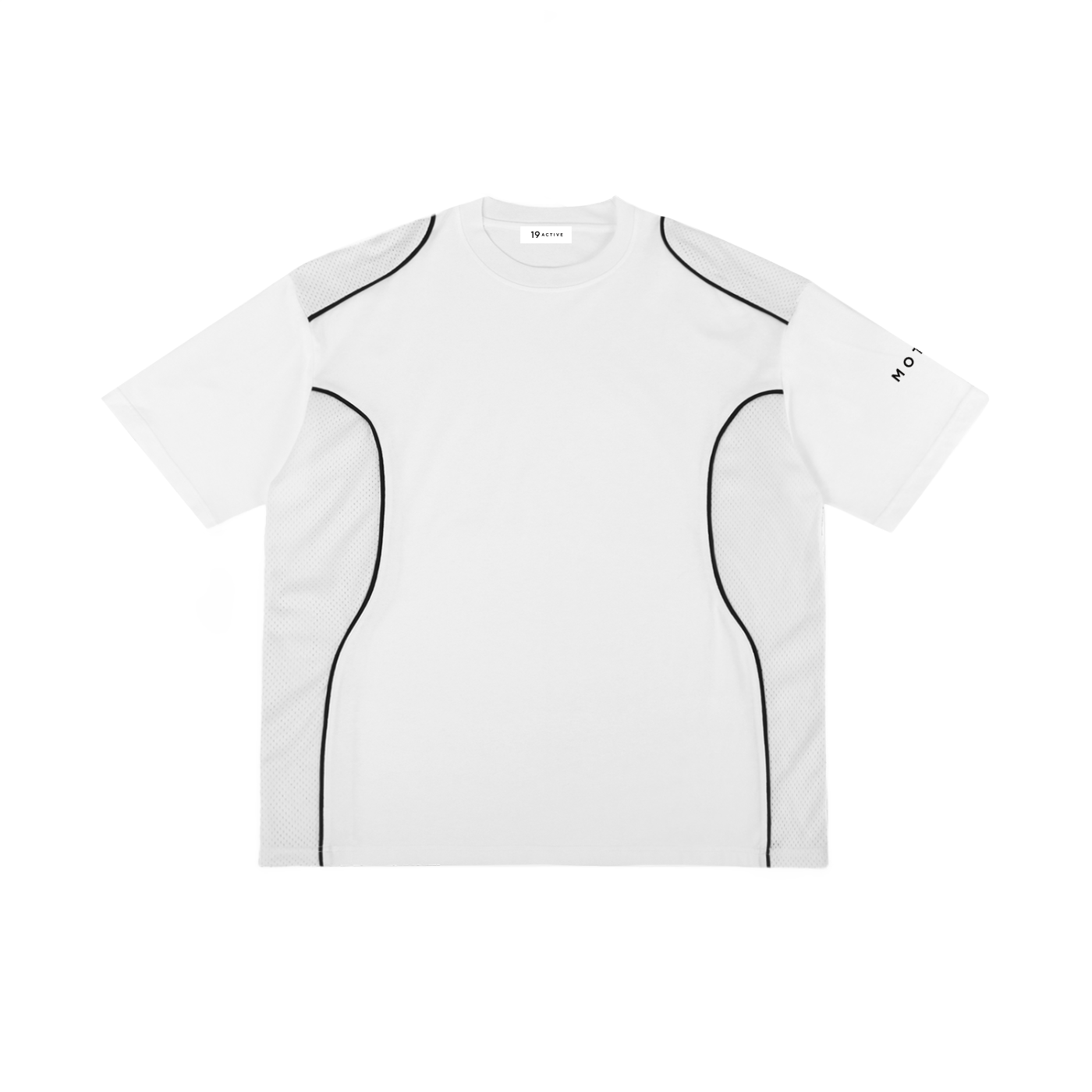 MOTION PATCHWORK BLANCHE T-SHIRT