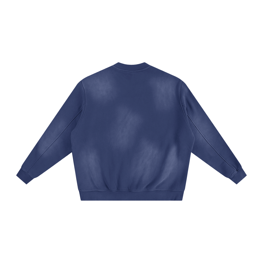 HEAVYWEIGHT WASHED CREWNECK SWEATSHIRT