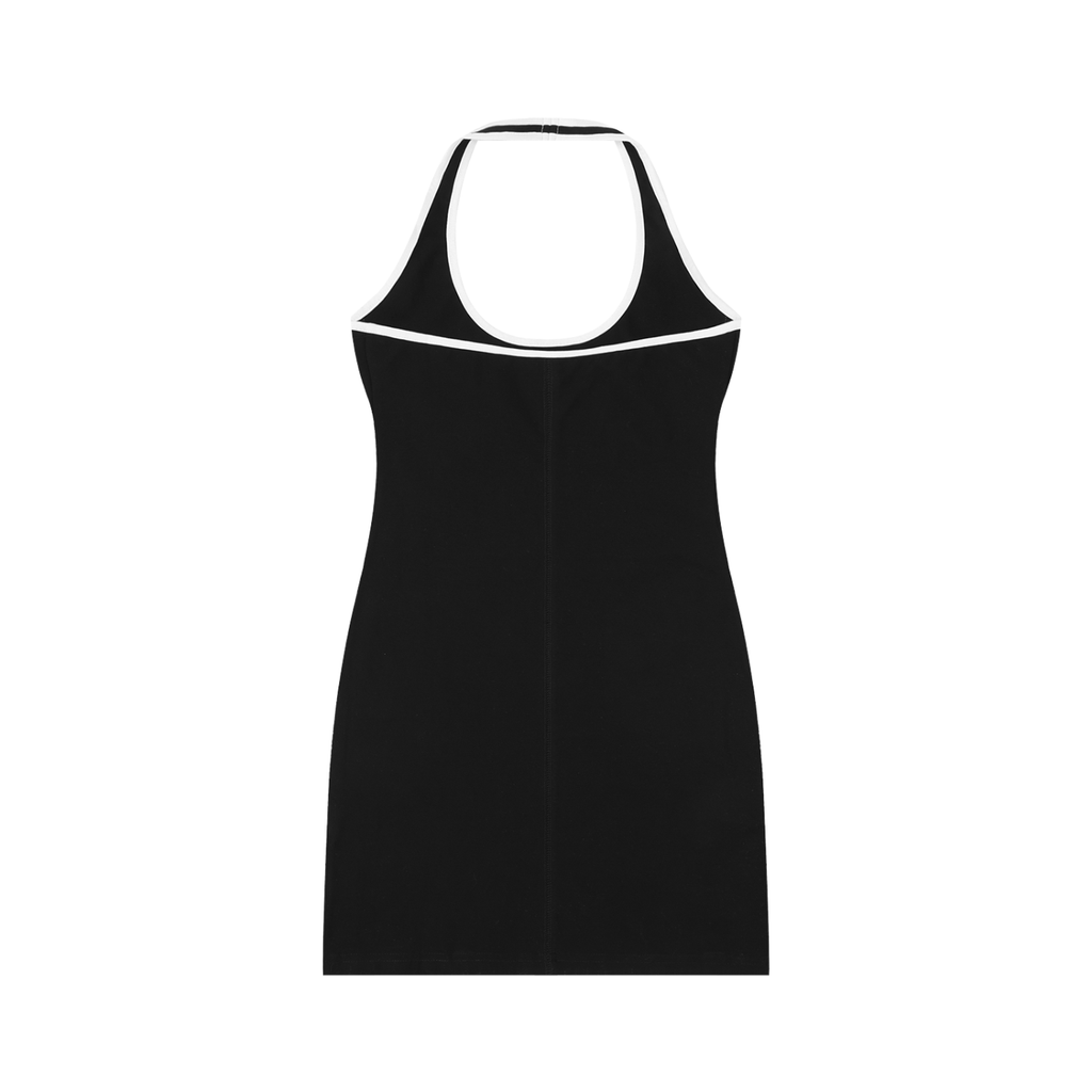 Binding Tight Halter Dress