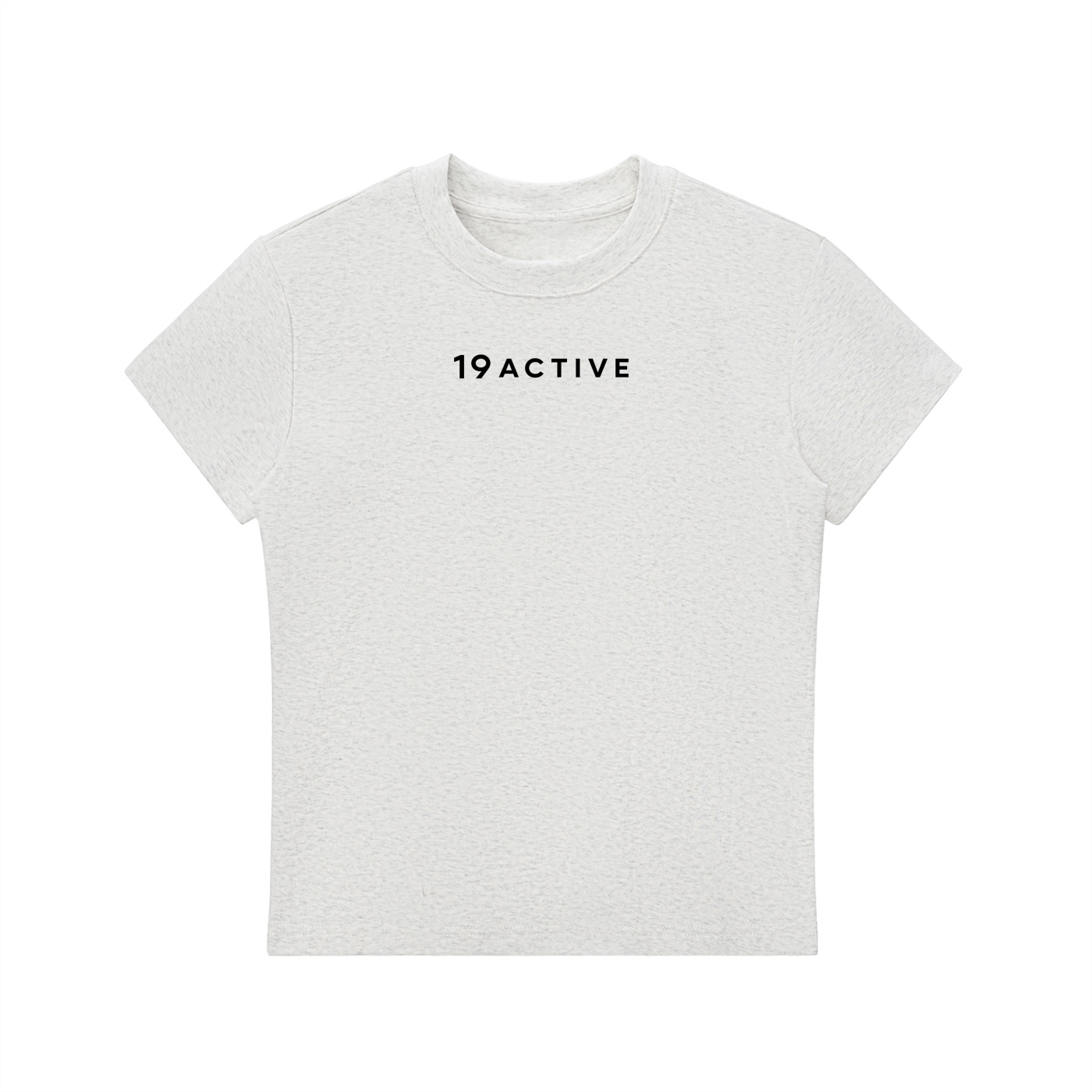 ESSENTIAL BODYCON CREWNECK T-SHIRT MULTI