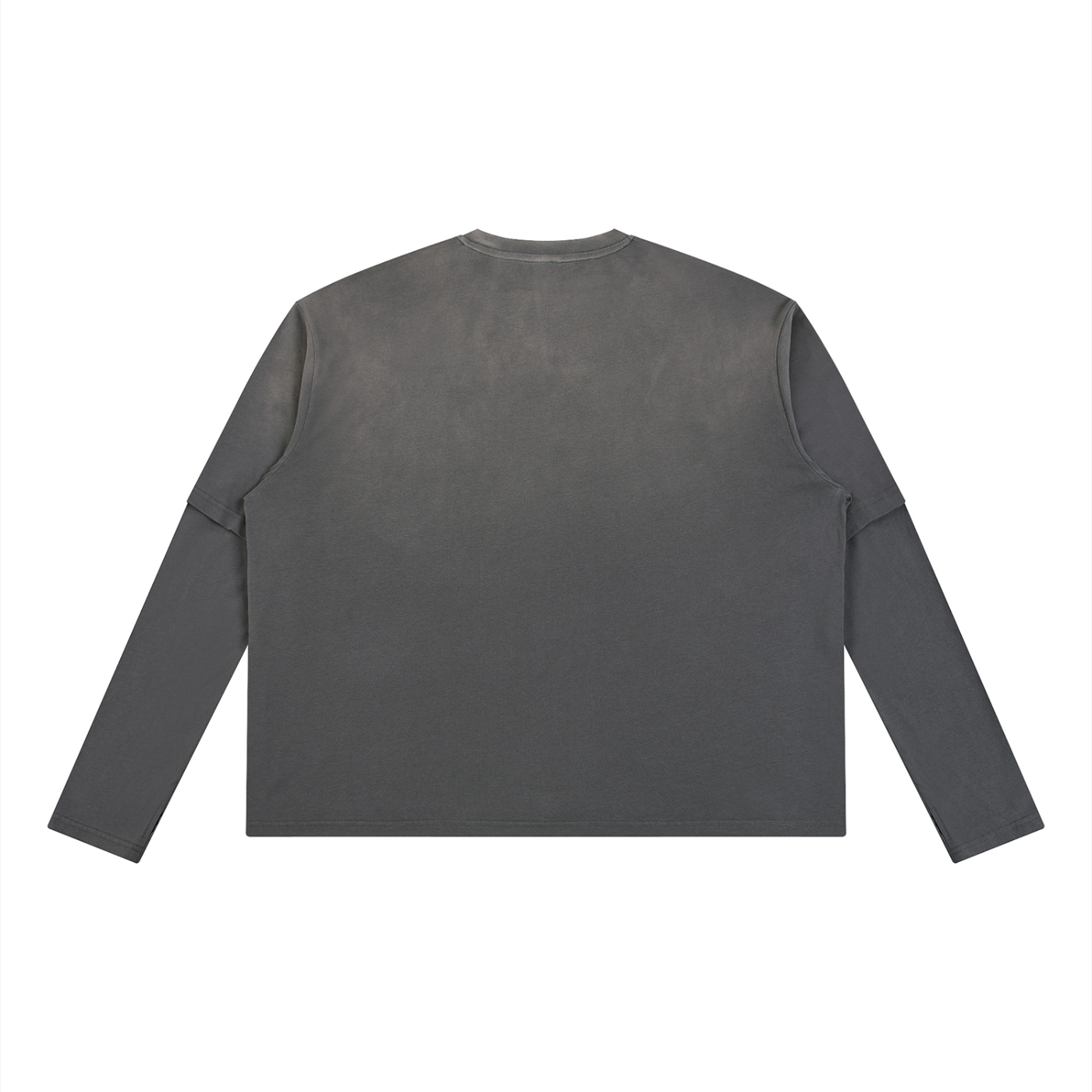 VINTAGE WASHED OVERSIZED LONG-SLEEVE TEE
