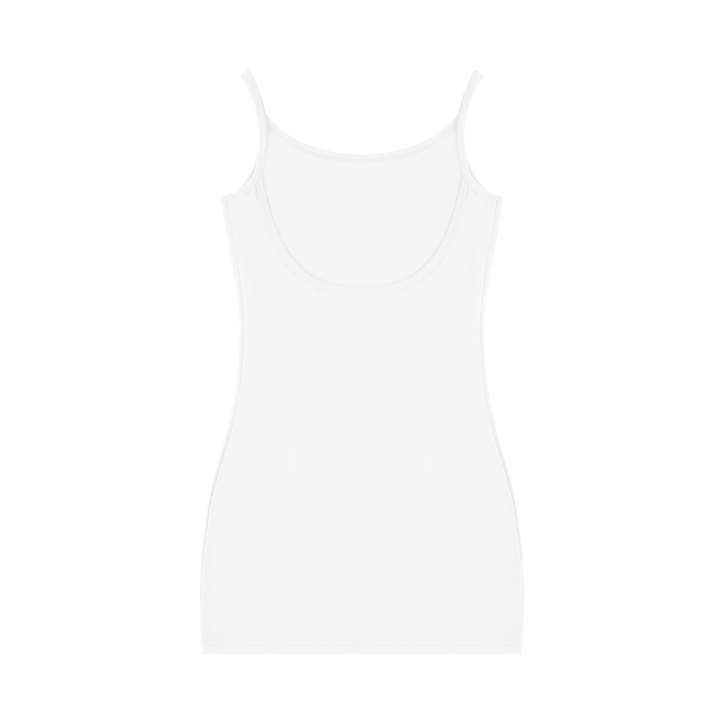 Solid Tight Sleeveless Dress