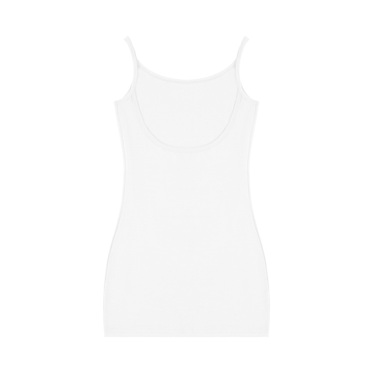 SOLID TIGHT SLEEVELESS DRESS