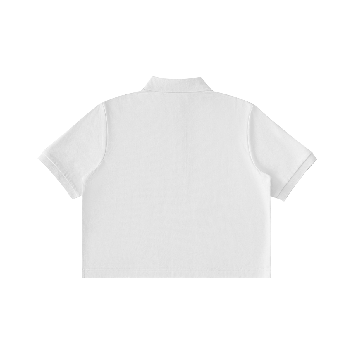 CROPPED POLO SHIRT