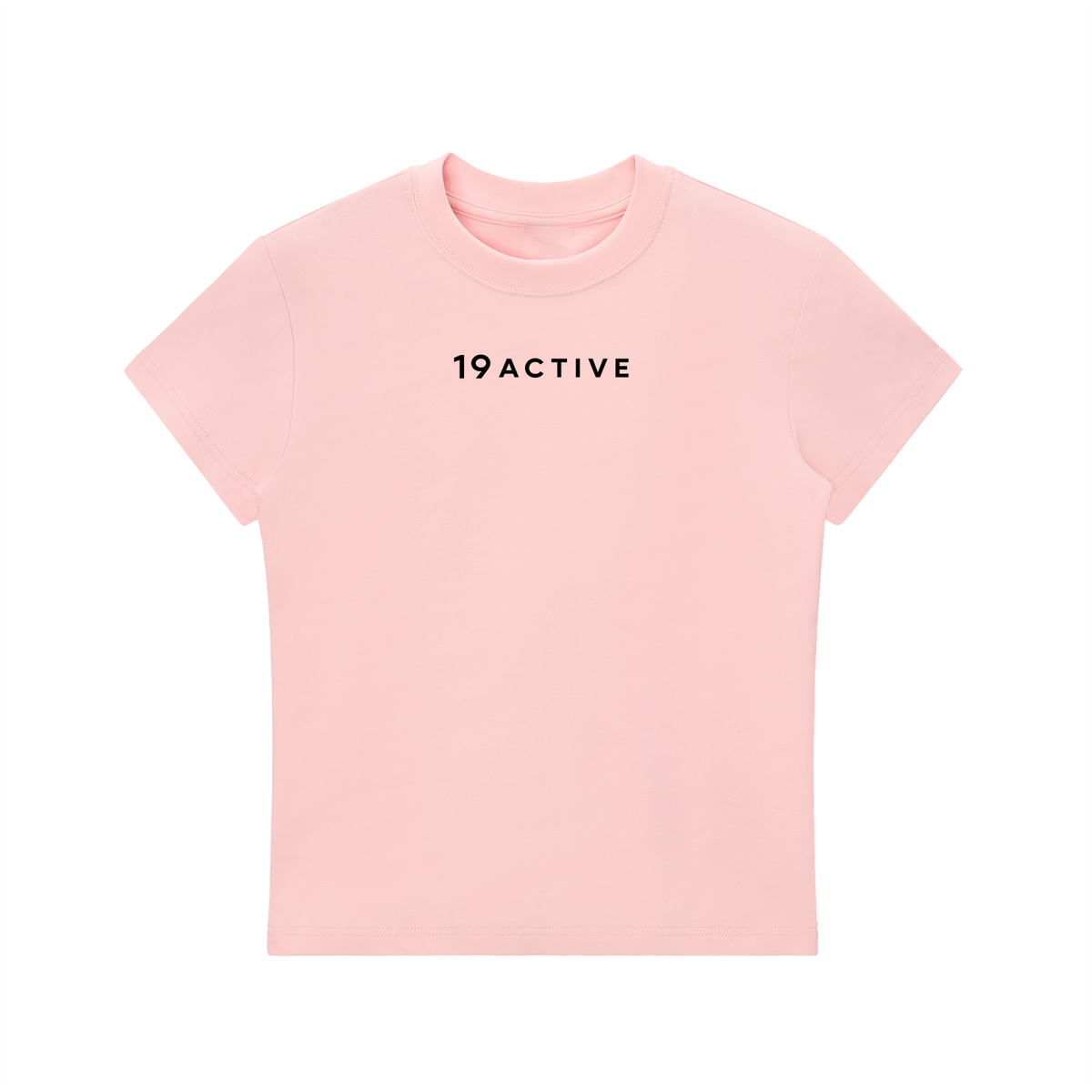 ESSENTIAL BODYCON CREWNECK T-SHIRT MULTI