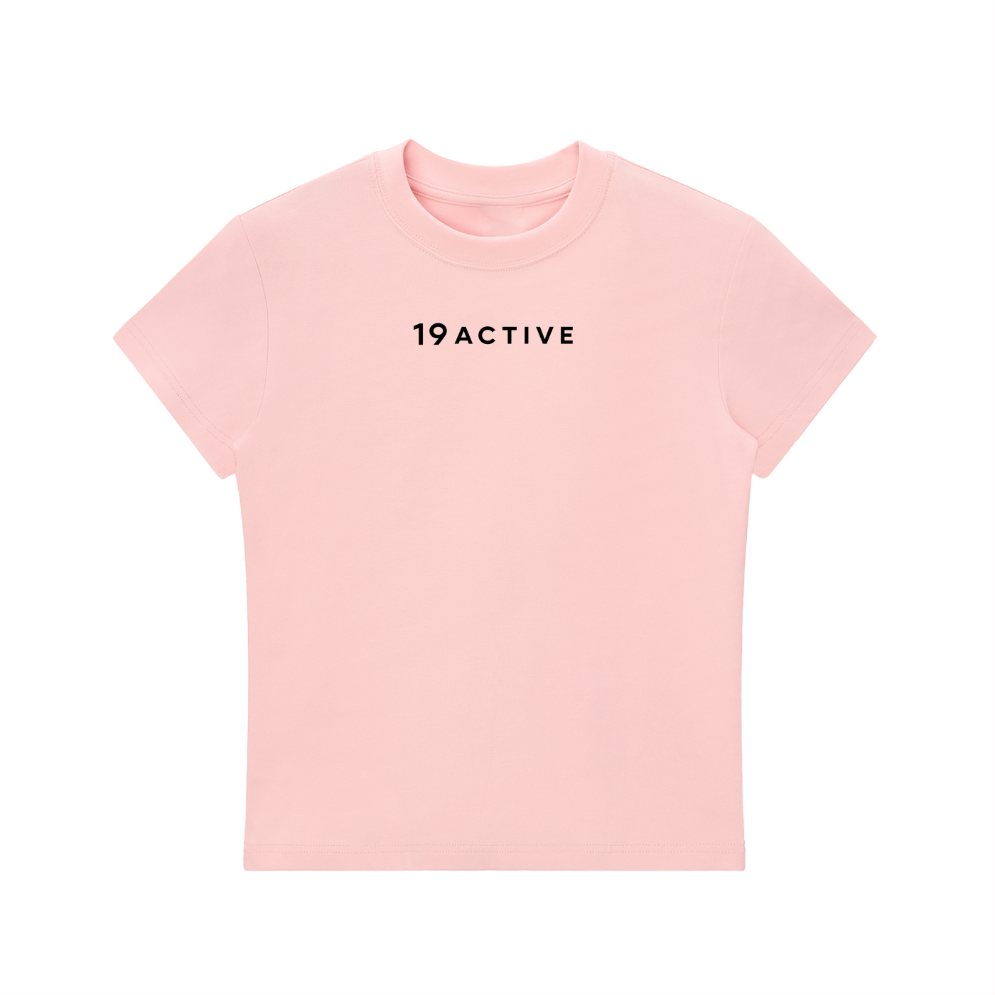 ESSENTIAL BODYCON CREWNECK T-SHIRT MULTI