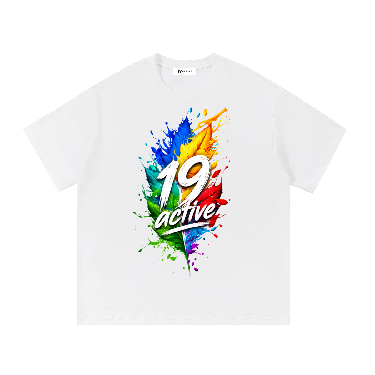 LEAF COTTON T-SHIRT