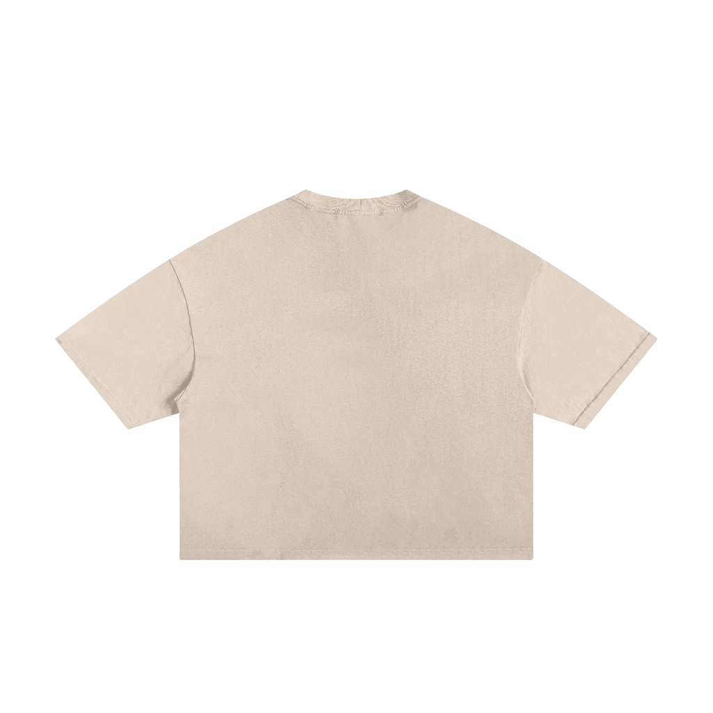 CAMISETA CLÁSICA HOLGADA DESHILACHADA