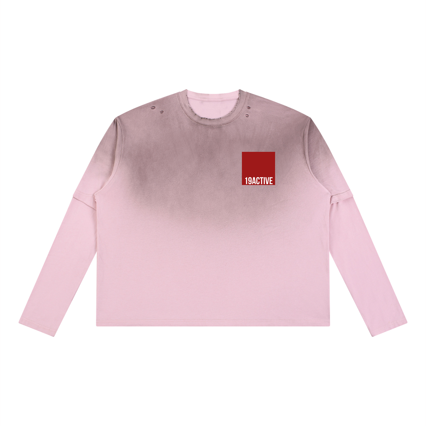 VINTAGE WASHED OVERSIZED LONG-SLEEVE TEE