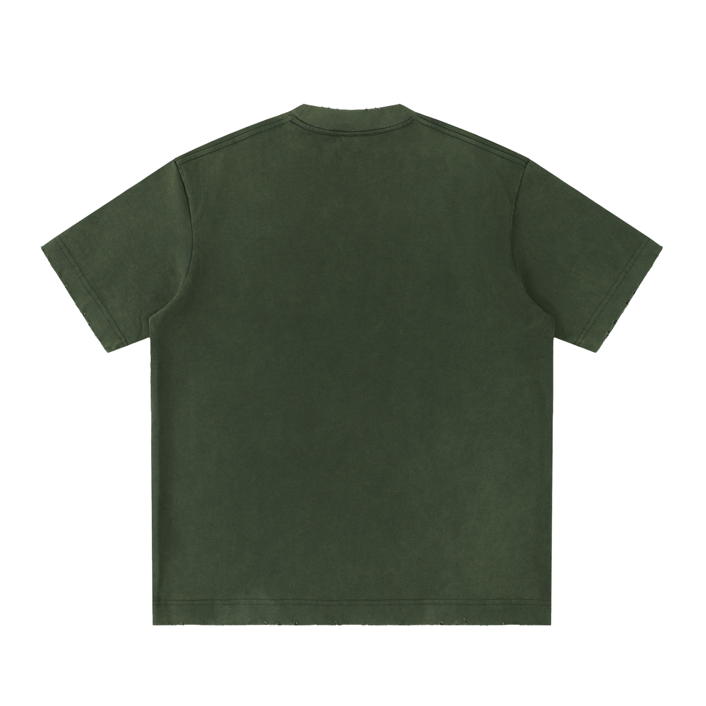 CULTURE MULTI WASHED FRAYED TEE