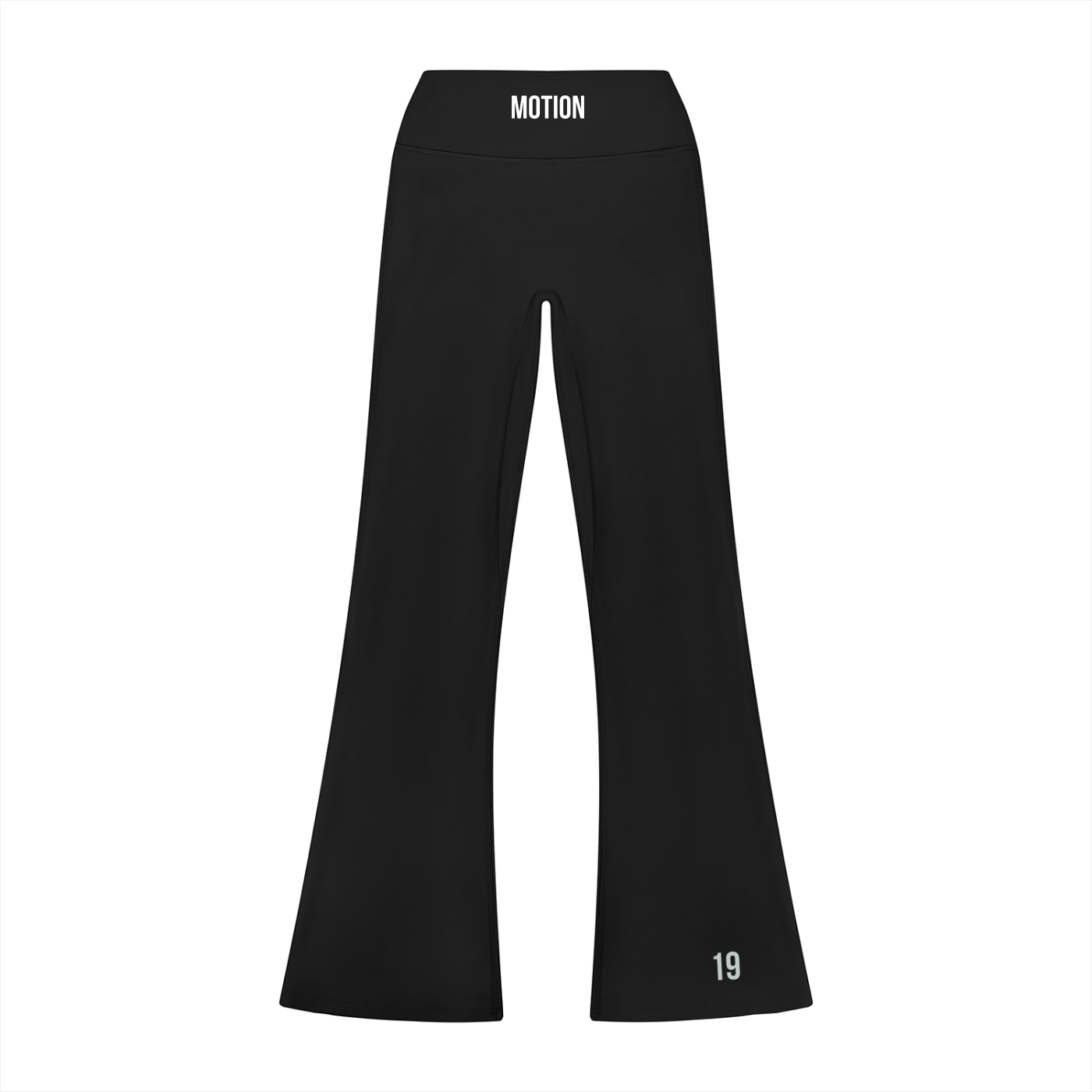 HIGH RISE FLARED LEGGINGS VIN ROUGE