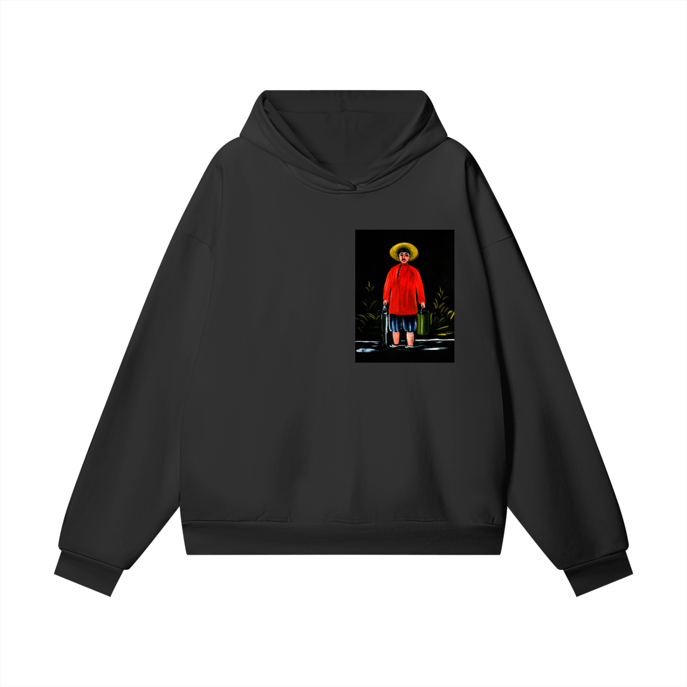 METEVZE BY PIROSMANI NOIRE HEAVYWEIGHT HOODIE
