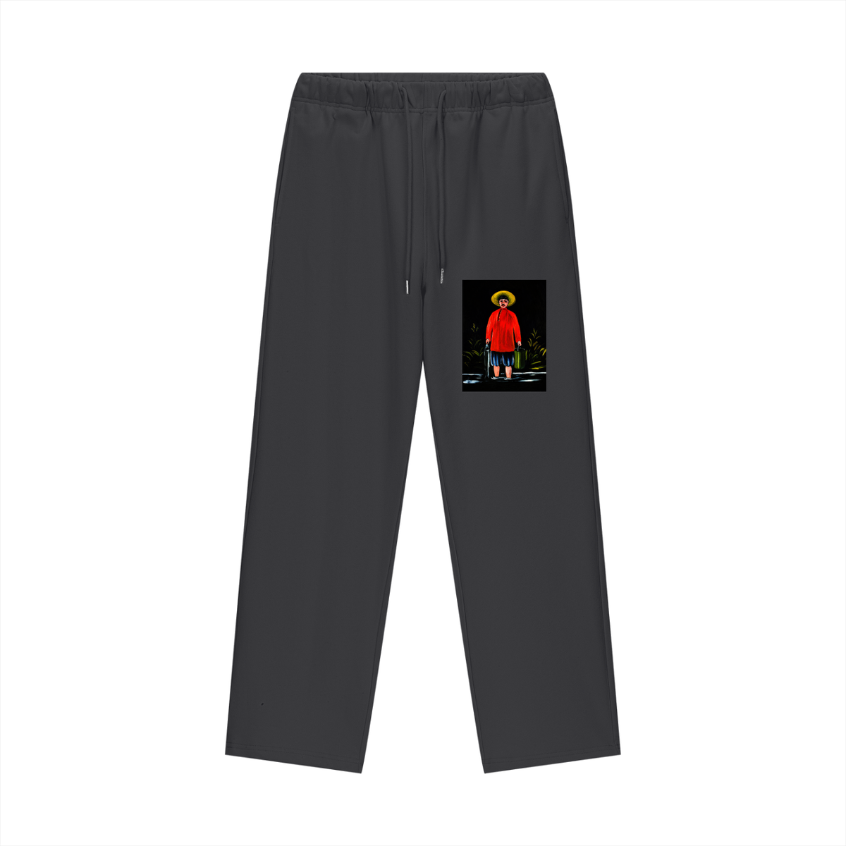 METEVZE BY PIROSMANI NOIRE STRAIGHT LEG SWEATPANTS