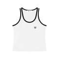 Women's Color Block Cropped Tank Top