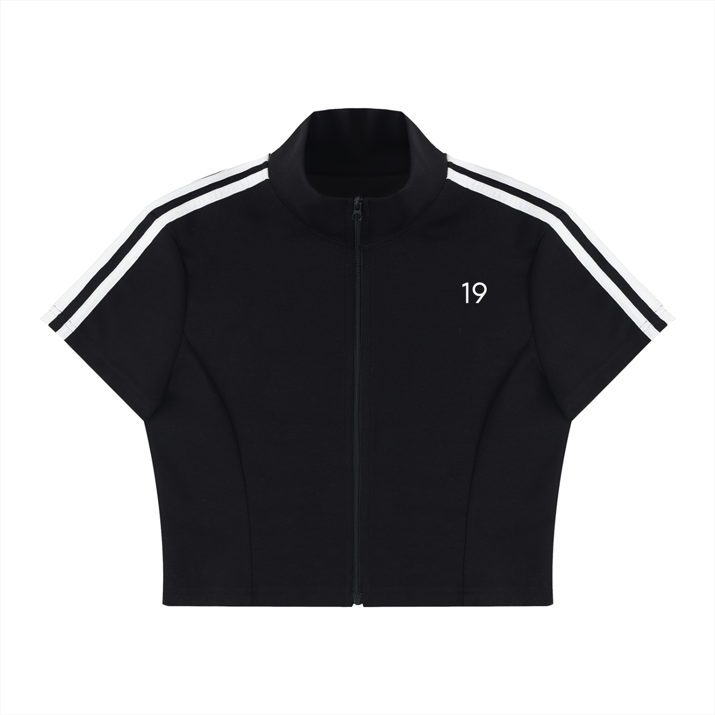 CROPPED PERFORMANCE POLO