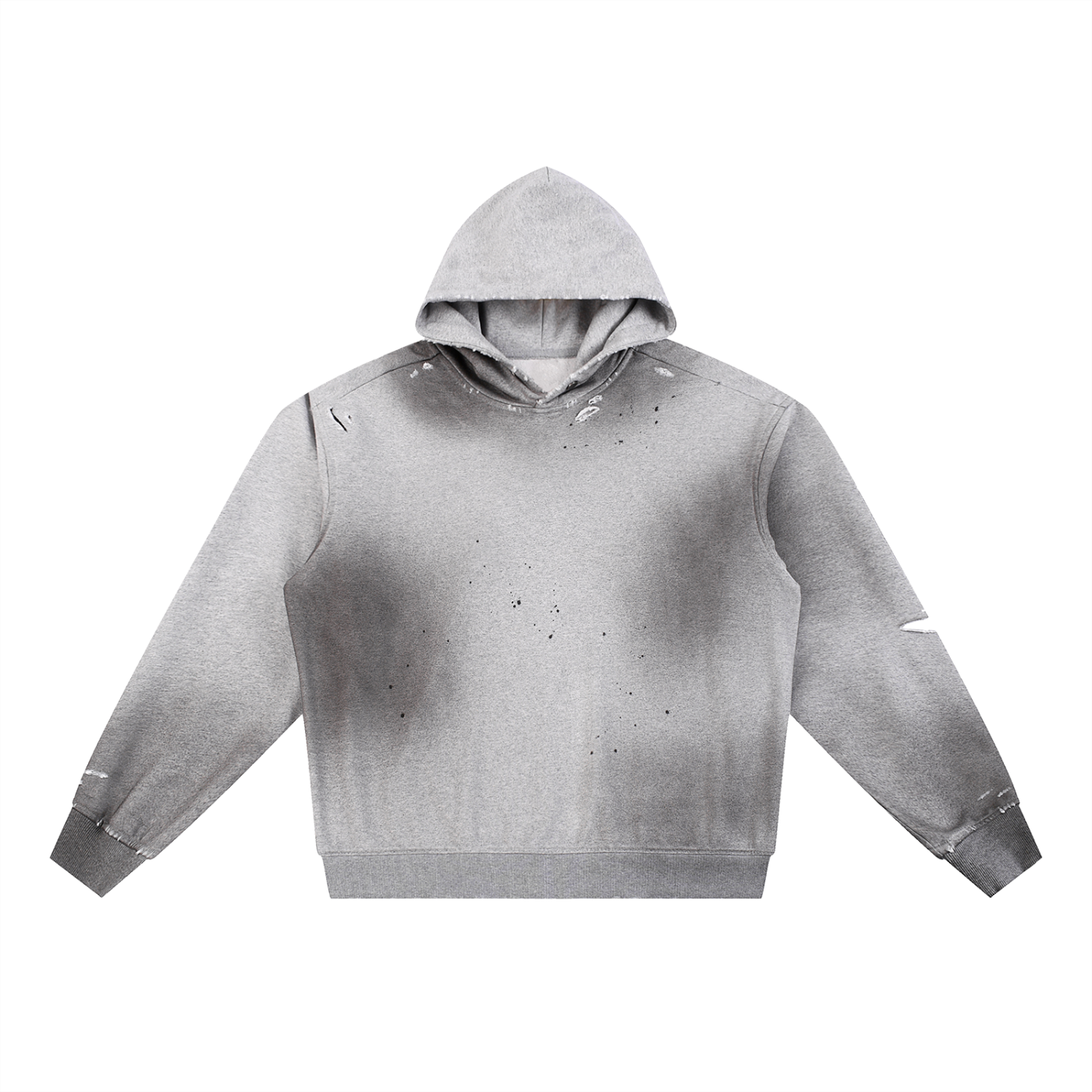 HEAVYWEIGHT DISTRESSED WASHED HOODIE